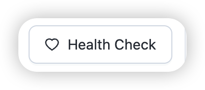 The on-demand Health Check on the Models table